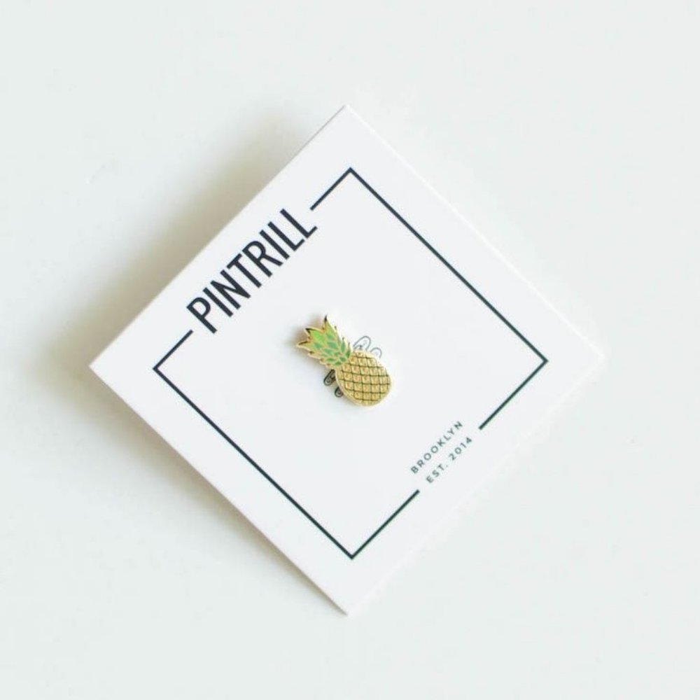 New Pintrill Pineapple Pin